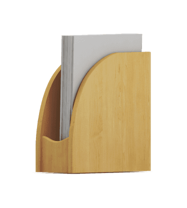 Wooden craft folder