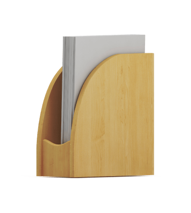Wooden craft folder